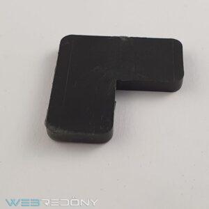 Belső sarok 10x25 alumínium profilhoz