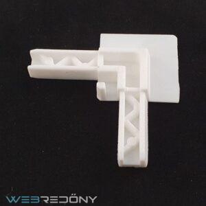 Külső sarok peremes hálóhoz