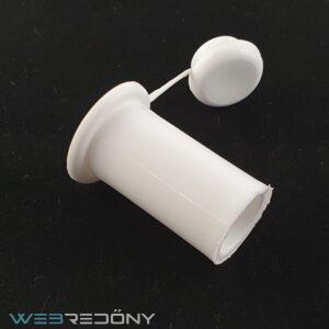 Kupakos ütköző fehér színben