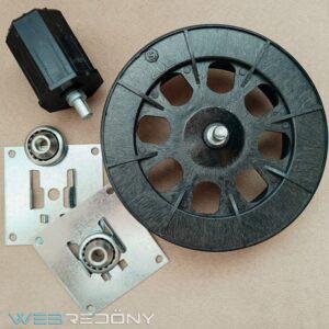 Maxi redőnyökhöz tárcsa dugó csapágy szett 60mm Fém tengelyhez