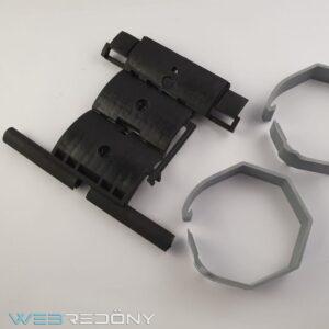 Merev feltolásgátló műanyag