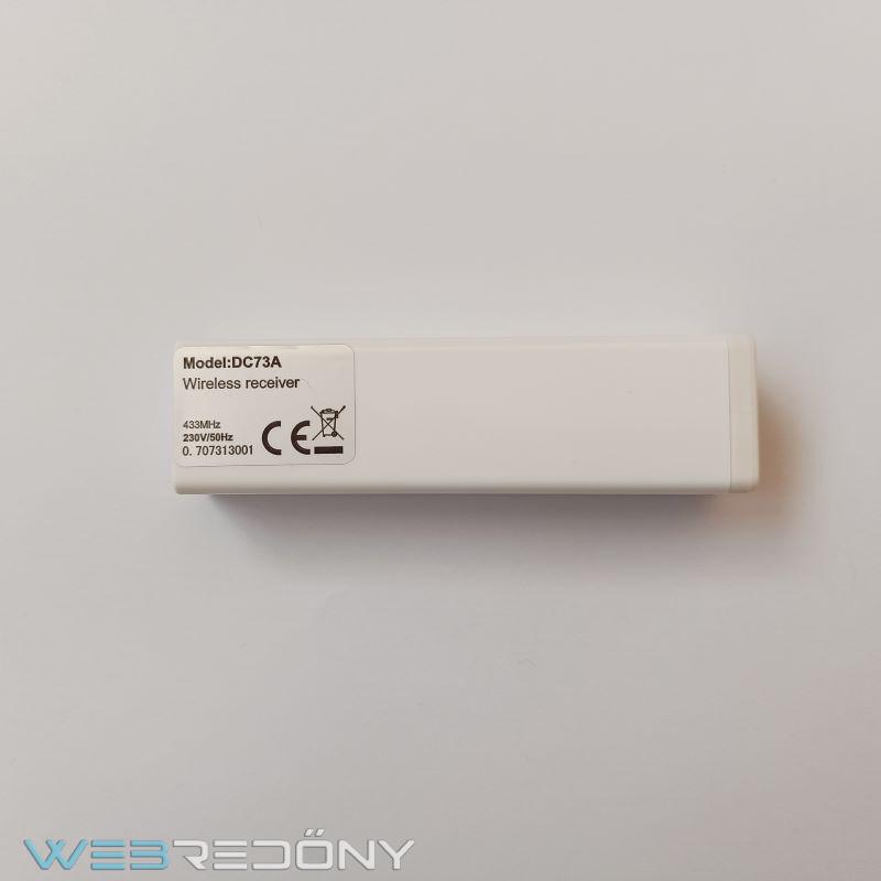 Rádió vevő kapcsolós motorokhoz DC 73 A Rádió vevő kapcsolós motorokhoz DC 73 A