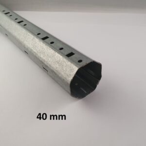 Redőnytengely fém 40mm