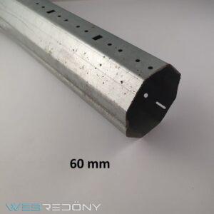 Redőnytengely fém 60mm