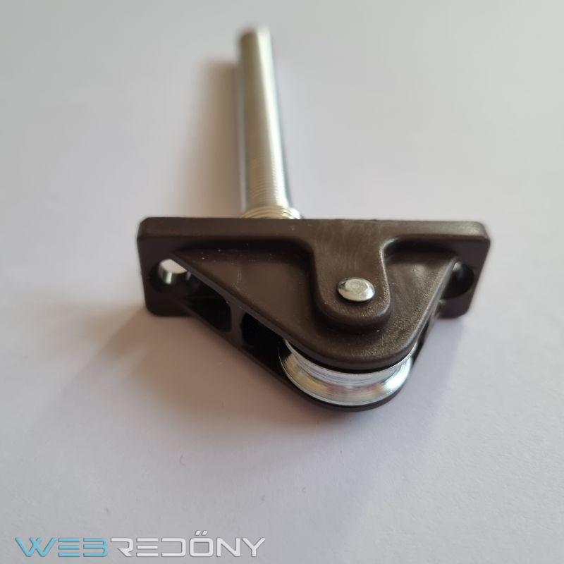 Rugós Műanyag bevezető görgő zsinórhoz barna Rugós Műanyag bevezető görgő zsinórhoz barna színben