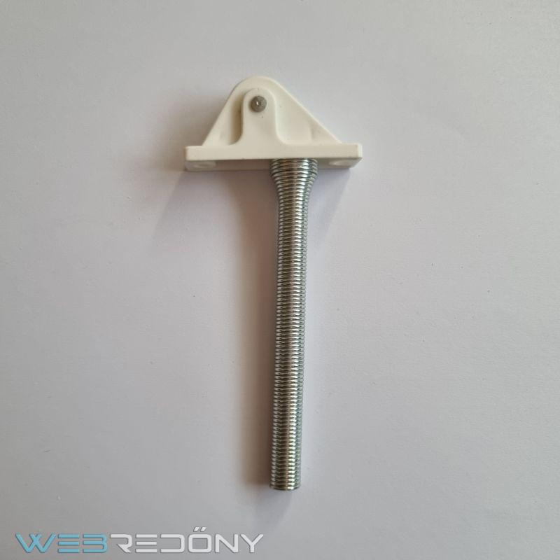 Rugós Műanyag bevezető görgő zsinórhoz fehér Rugós Műanyag bevezető görgő zsinórhoz fehér