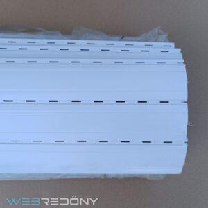 Műanyag redőnyléc MAXI kötegben fehér színben