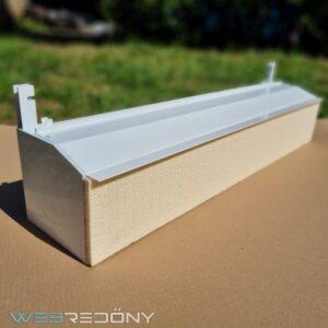 Vakolható Redőnytok Tokvéggel