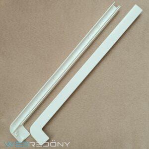 Végzáró lemezpárkányhoz - 1 pár