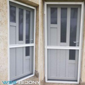 Alumínium keretes szúnyogháló ajtó