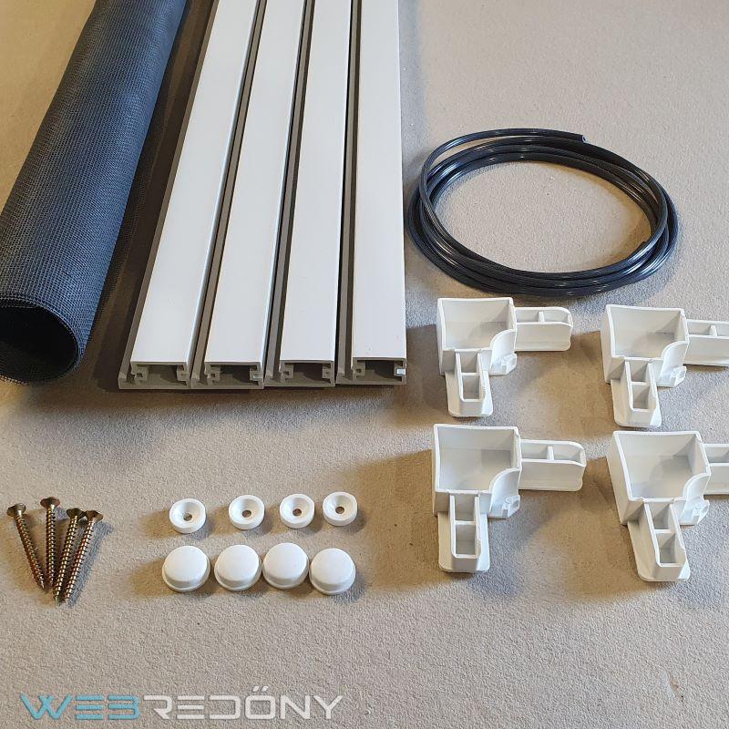 Műanyag keretes Fix Szúnyogháló szettben Műanyag keretes Fix Szúnyogháló szettben