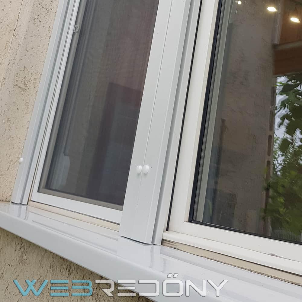 Hagyományos műanyag redőny fehér Hagyományos műanyag redőny fehér