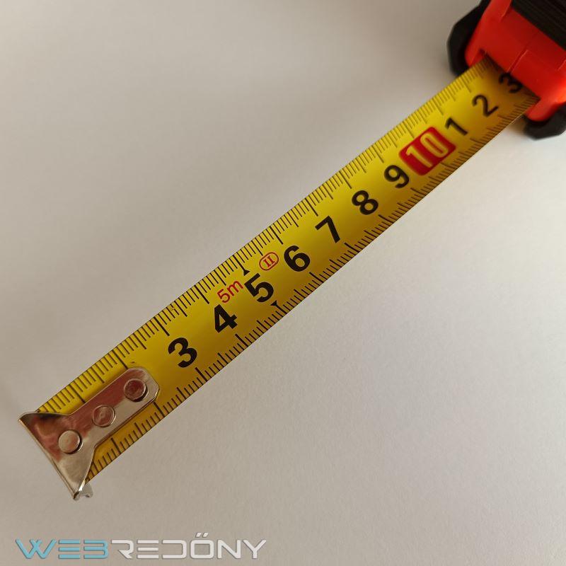 SPARTA mérőszalag 5 m x 18 mm SPARTA mérőszalag 5 m x 18 mm kihúzott állapotban