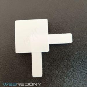 Külső sarok 9x33 peremes szúnyogháló kerethez